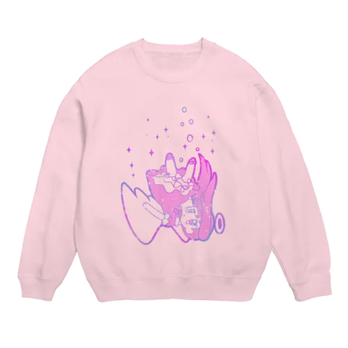 ゆめかわ天使ちゃん Crew Neck Sweatshirt