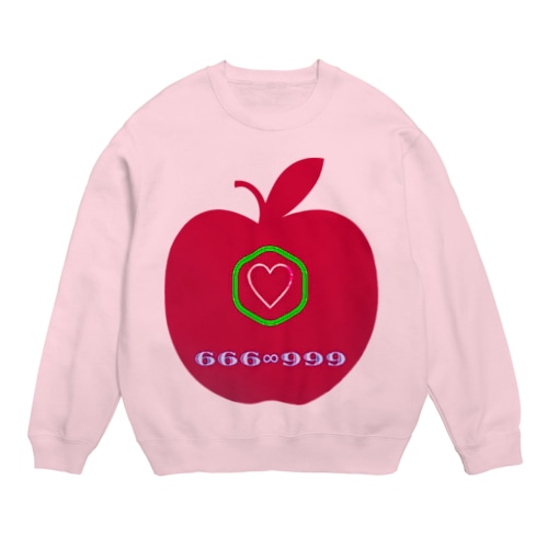💗６６６♾９９９💗 Crew Neck Sweatshirt