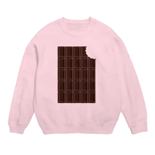 かじるチョコ Crew Neck Sweatshirt