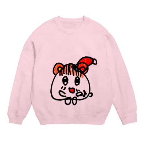 ウタハムちゃんサンタさん Crew Neck Sweatshirt