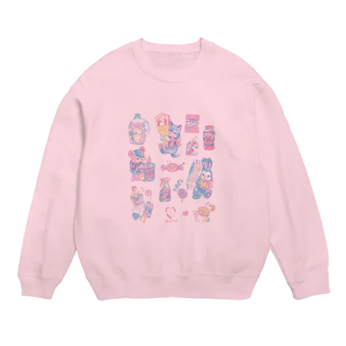 conveni animals Crew Neck Sweatshirt