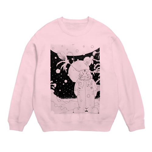 粉星 Crew Neck Sweatshirt