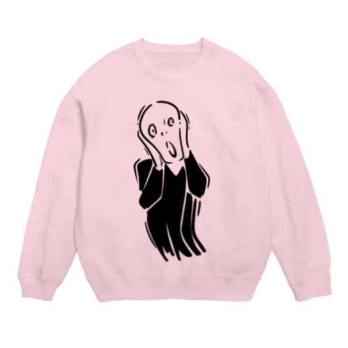 ムンクの叫び Crew Neck Sweatshirt