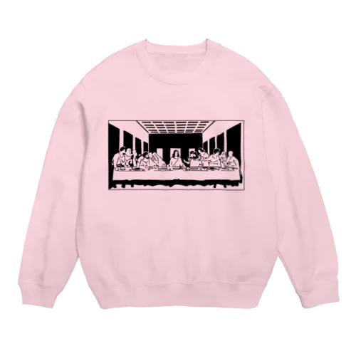 最後の晩餐 Crew Neck Sweatshirt