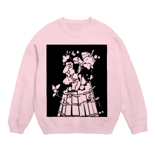 ジュゼッペ・アルチンボルド作 『四季＿秋』 Crew Neck Sweatshirt