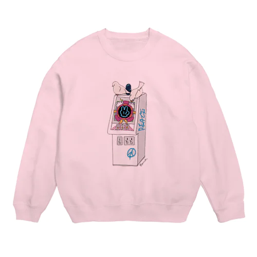 デパートの屋上とじゃんけん Crew Neck Sweatshirt