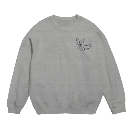 シンプルヨーキー Crew Neck Sweatshirt