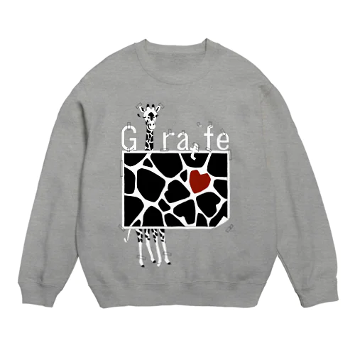 Giraffe Crew Neck Sweatshirt