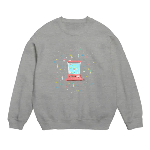 【昭和】ウォーターゲーム（クリア） Crew Neck Sweatshirt