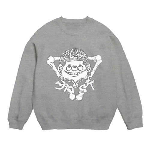 monster three eyes Crew Neck Sweatshirt