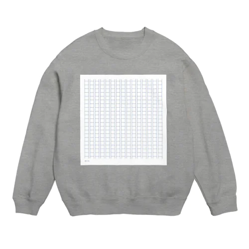 原稿用紙 Crew Neck Sweatshirt