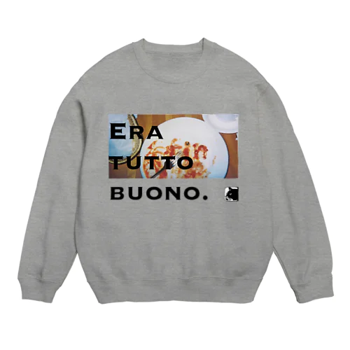 ごちそうさまシリーズ Crew Neck Sweatshirt