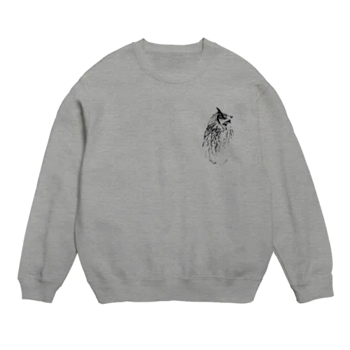 あくびちゃん Crew Neck Sweatshirt