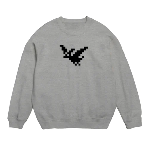 ドットプテラノドン Crew Neck Sweatshirt