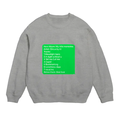 CIRCUS -THE SPECIAL- Crew Neck Sweatshirt