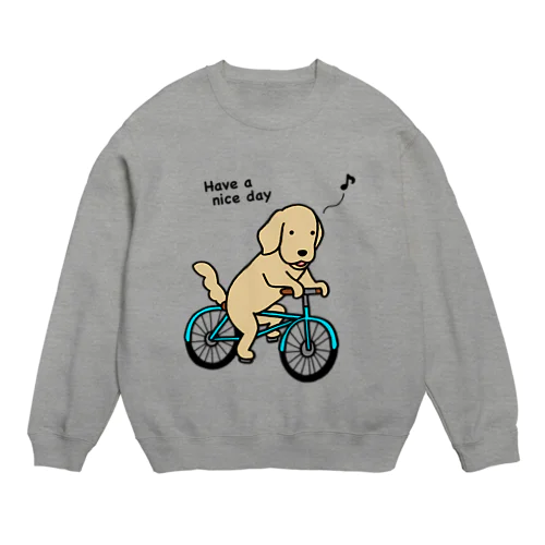 bicycle 2 Crew Neck Sweatshirt