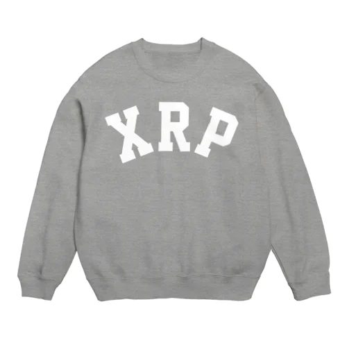 XRP（白） Crew Neck Sweatshirt