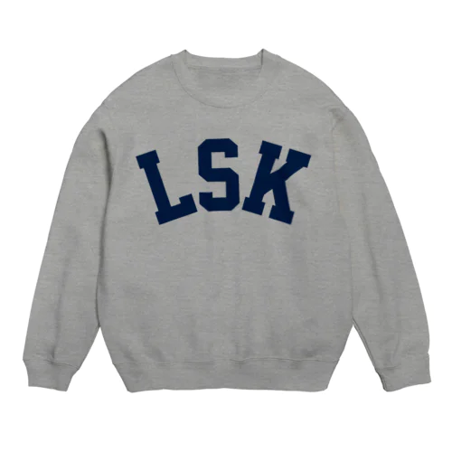 LSK（ネイビー） Crew Neck Sweatshirt