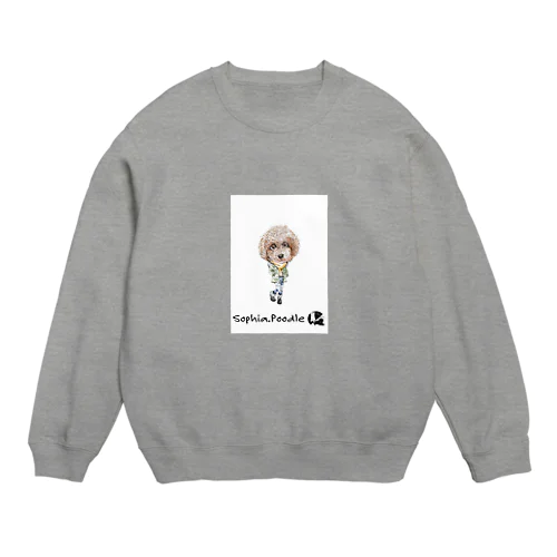 ソフィア.プードル Crew Neck Sweatshirt