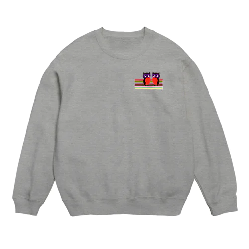 福朗/ふくろう🦉 Crew Neck Sweatshirt