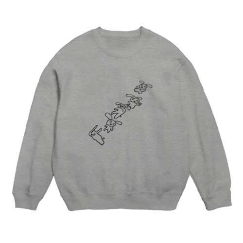 うざぎさん Crew Neck Sweatshirt