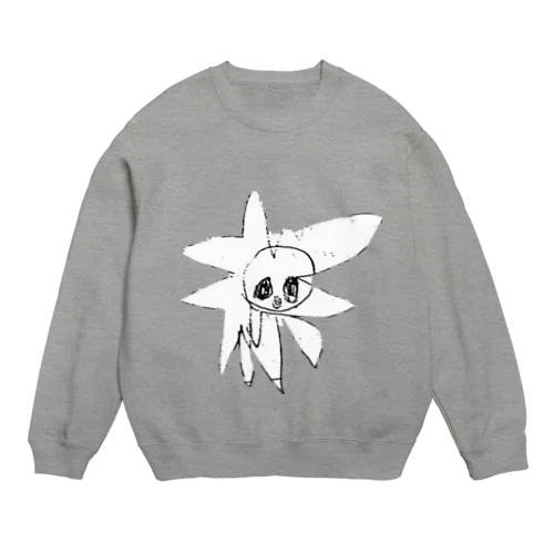 太陽のよーな花のよーなもの。 Crew Neck Sweatshirt