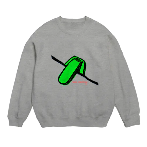 競馬帰り Crew Neck Sweatshirt