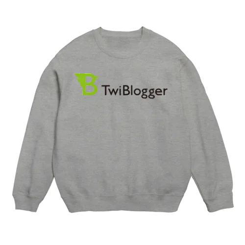 TwiBlogger黄緑 Crew Neck Sweatshirt