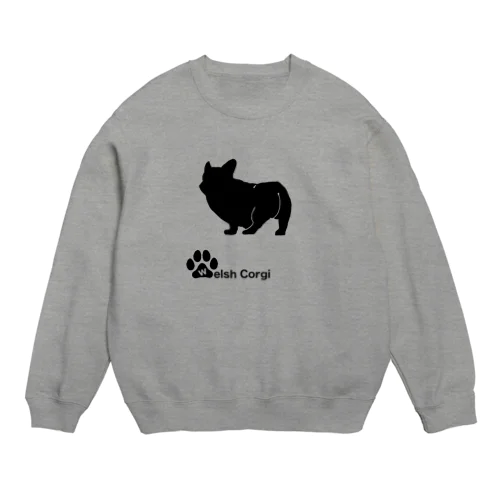 ウェルシュコーギー Crew Neck Sweatshirt