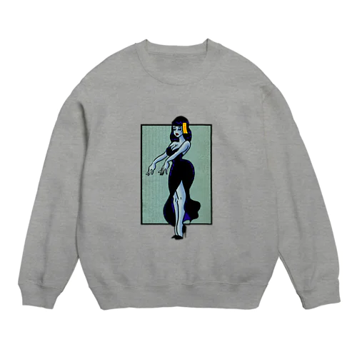 キョンシーギャル Crew Neck Sweatshirt