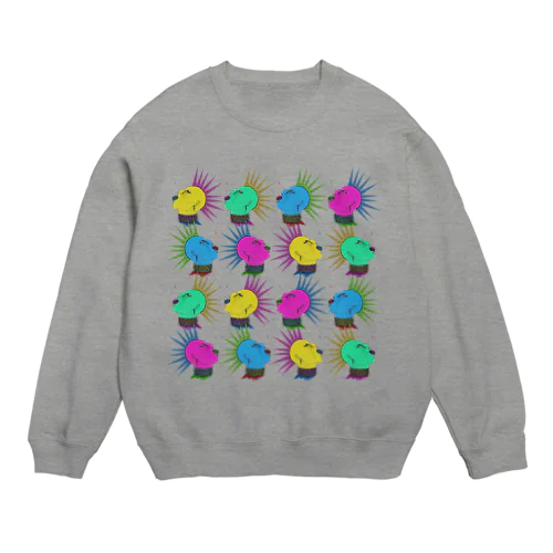 poppunk01 Crew Neck Sweatshirt