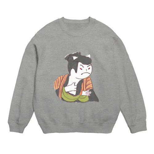 にゃ楽 Crew Neck Sweatshirt