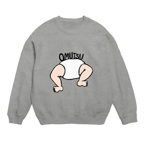 OMUTSU おむつ Crew Neck Sweatshirt