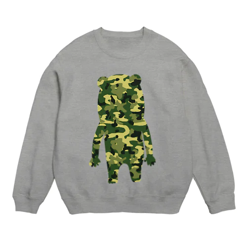 シルエット(迷彩) Crew Neck Sweatshirt