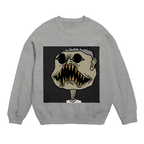 ワンパクコゾウ Crew Neck Sweatshirt