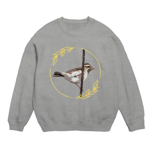 カシラダカさん Crew Neck Sweatshirt