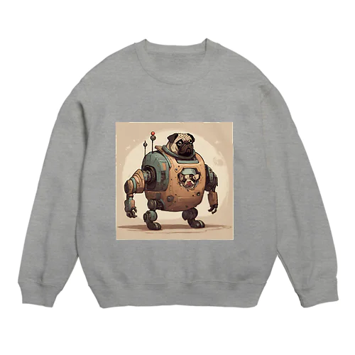 ロボパグ出動 Crew Neck Sweatshirt