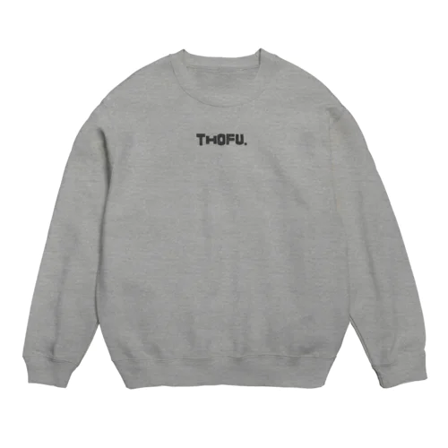 thofu.Sweatshirt Crew Neck Sweatshirt