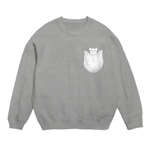 ポケットねずみ Crew Neck Sweatshirt