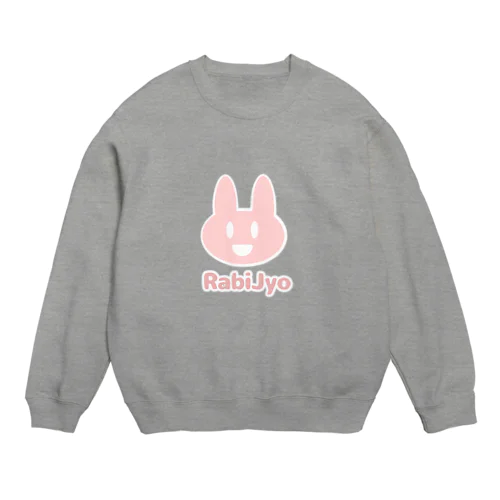 ラビ女 Crew Neck Sweatshirt