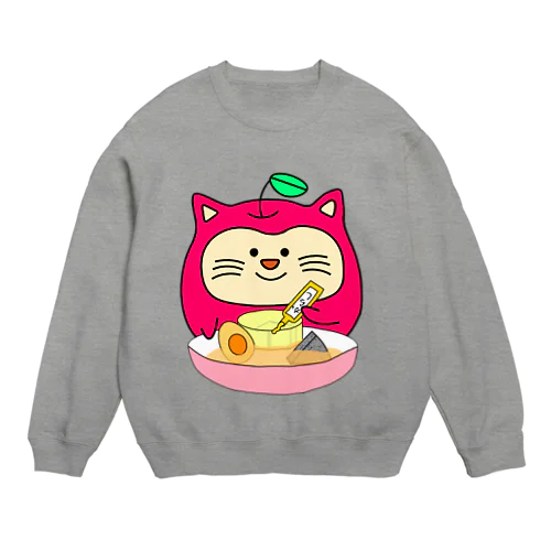 ねこリンおでん Crew Neck Sweatshirt