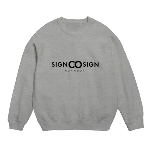 SIGNCOSIGN MAIN LOGO Crew Neck Sweatshirt