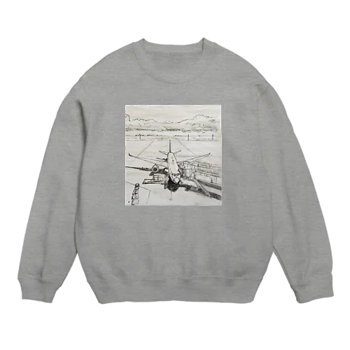 空港 Crew Neck Sweatshirt