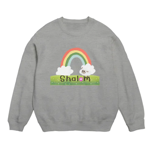 Shalom 虹 Crew Neck Sweatshirt