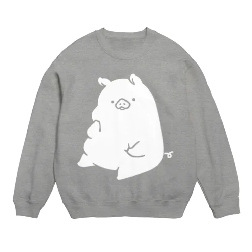 お腹ぷよぷよ Crew Neck Sweatshirt