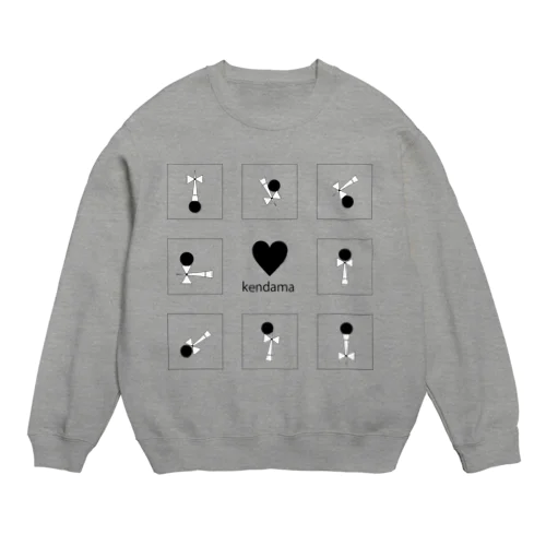 けん玉らぶ Crew Neck Sweatshirt