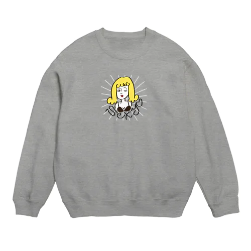 She is a Stripper Girl. Her name is Dot. Crew Neck Sweatshirt