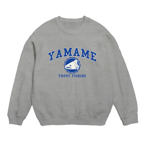 山女魚カレッジロゴ Crew Neck Sweatshirt