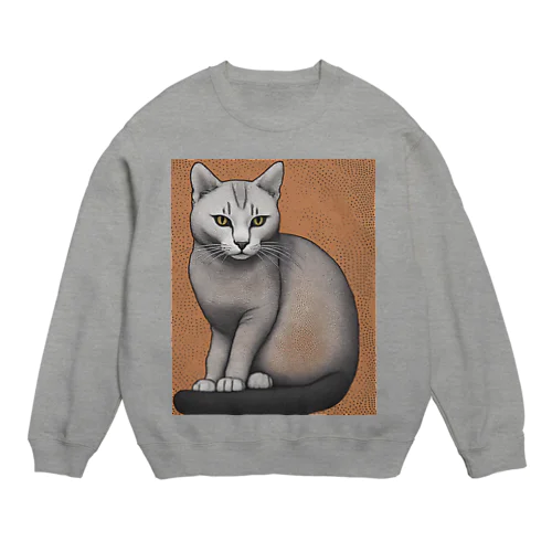 hairless cat 001 Crew Neck Sweatshirt