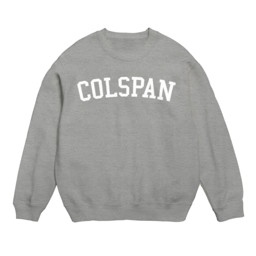COLSPAN Crew Neck Sweatshirt